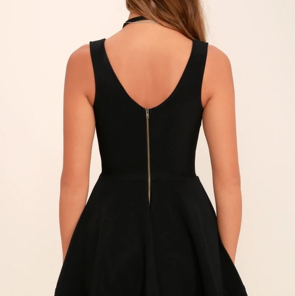 Lulu's 1x Black party dress - Picture 3 of 4